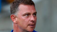 Stoke City manager Mark Robins